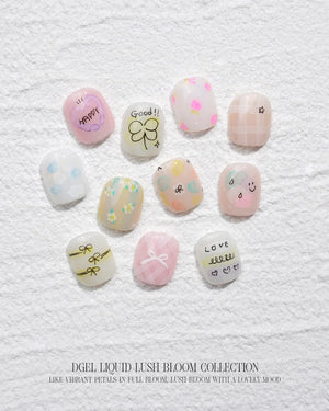 DGEL Lush Bloom Color Liquid- 10 PCS Collection