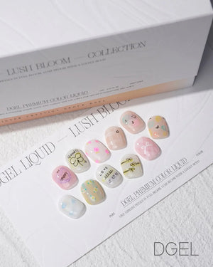 DGEL Lush Bloom Color Liquid- 10 PCS Collection