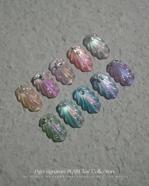 DGEL Signature Pearl Veil Collection - 10 PCS Magnetic Gel Polish Set
