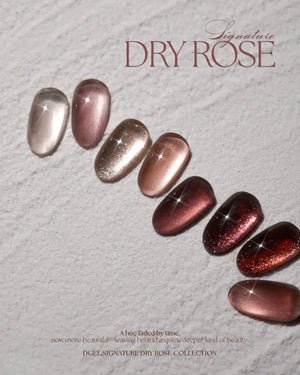 DGEL Dry Rose Collection - 8 PCS Cat Eye Gel Polish Set