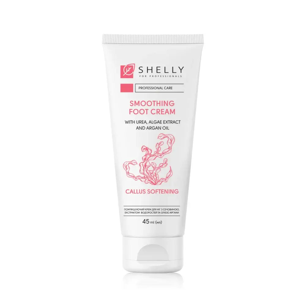 Shelly Softening Foot Cream with Urea, Algae Extract, & Argan Oil