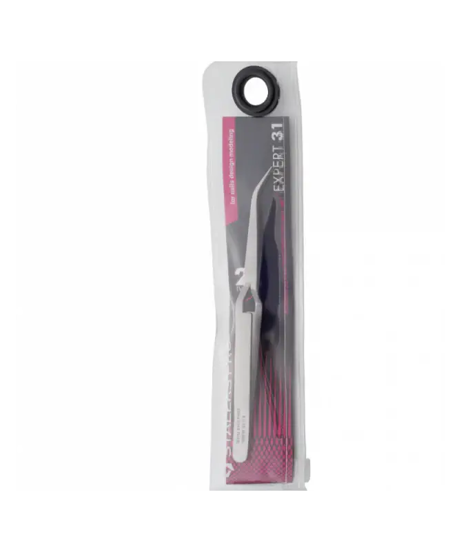 Staleks Reverse Action Tweezers for Nail Art EXPERT 31 TYPE 2