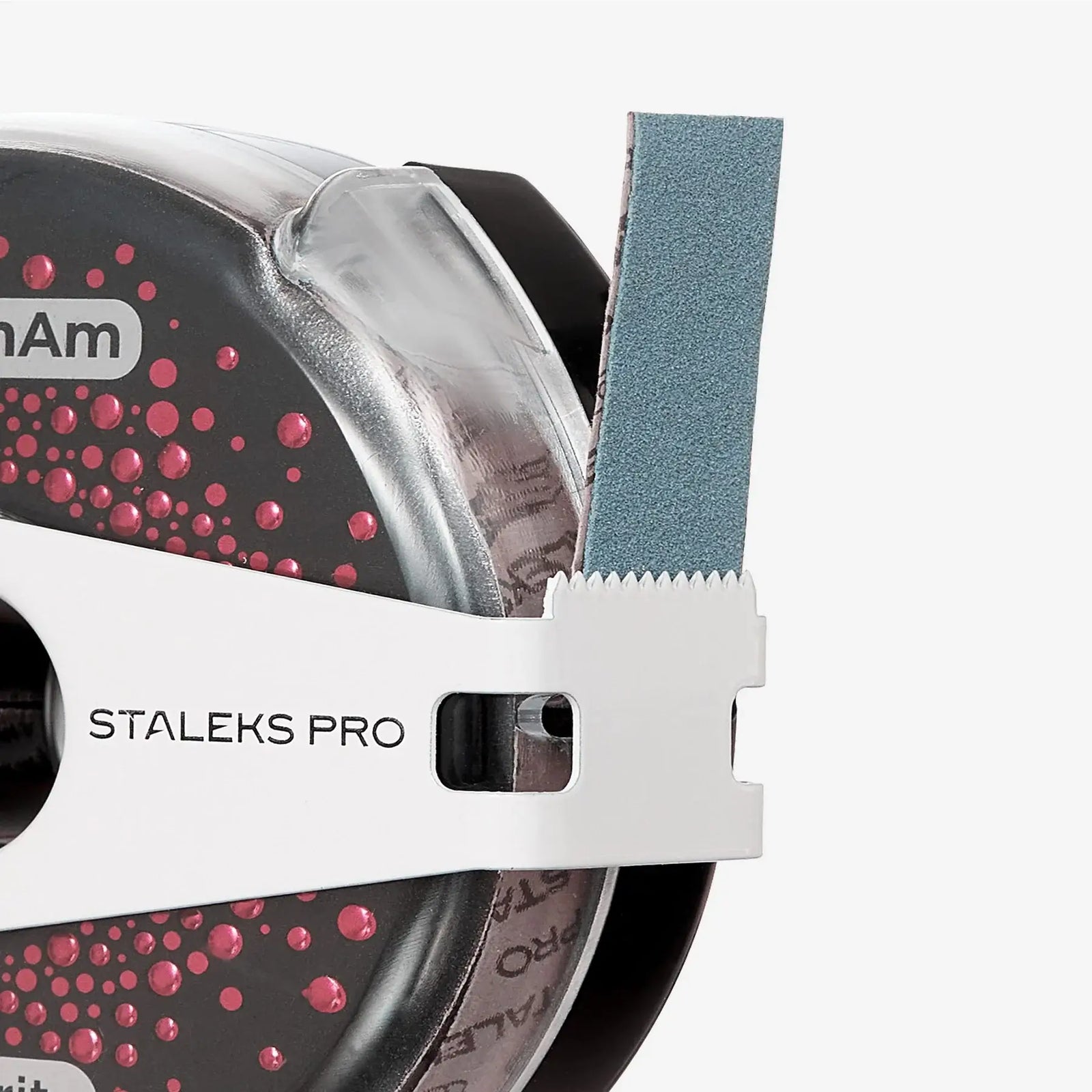 Staleks Papmam Refill Roll Disposable Abrasive Tape(In A Plastic Case)- 106mm