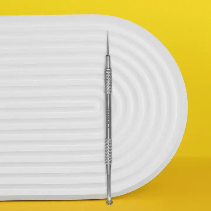 Staleks Cosmetology Double-Ended Spoon EXPERT 21 TYPE 4 (Uno and Vidal Needle Straight)