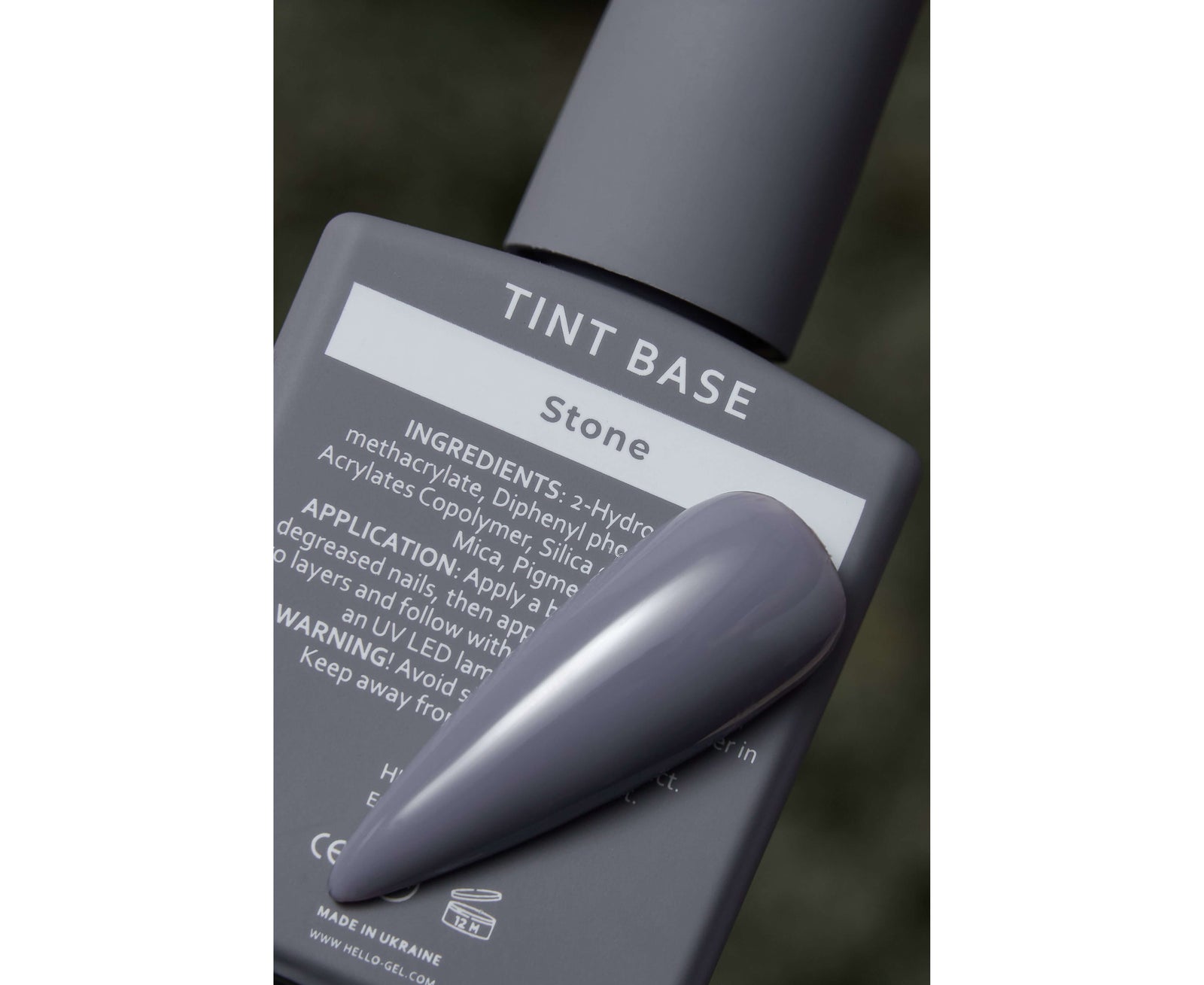 Hello Tint Rubber Base - Stone