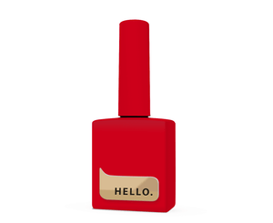 Hello Gel Polish "Stop"- Red