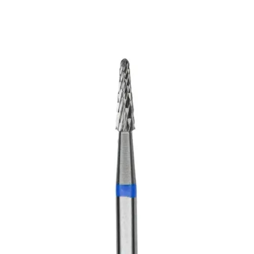 KMIZ Carbide Cone E-File Nail Drill Bit - Medium Grit (Blue) 2.3mm