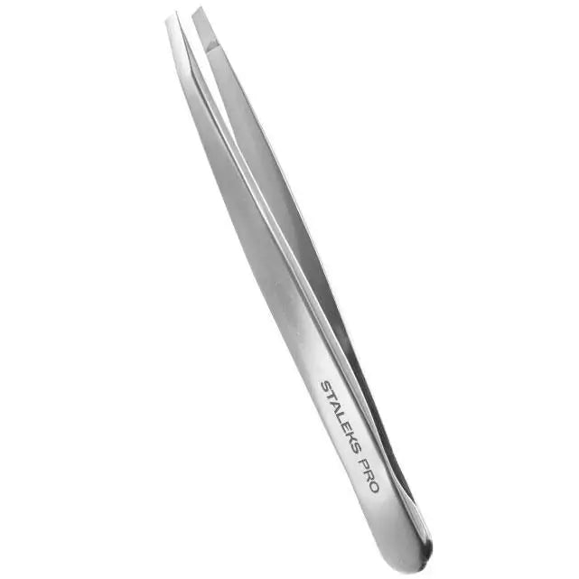 Staleks Eyebrow Tweezers EXPERT 10 TYPE 4 (Slanted)