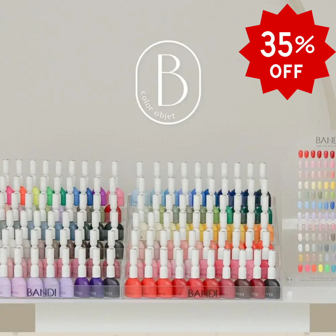 BANDI 120 Piece Solid Color Collection - Nail Mart USA