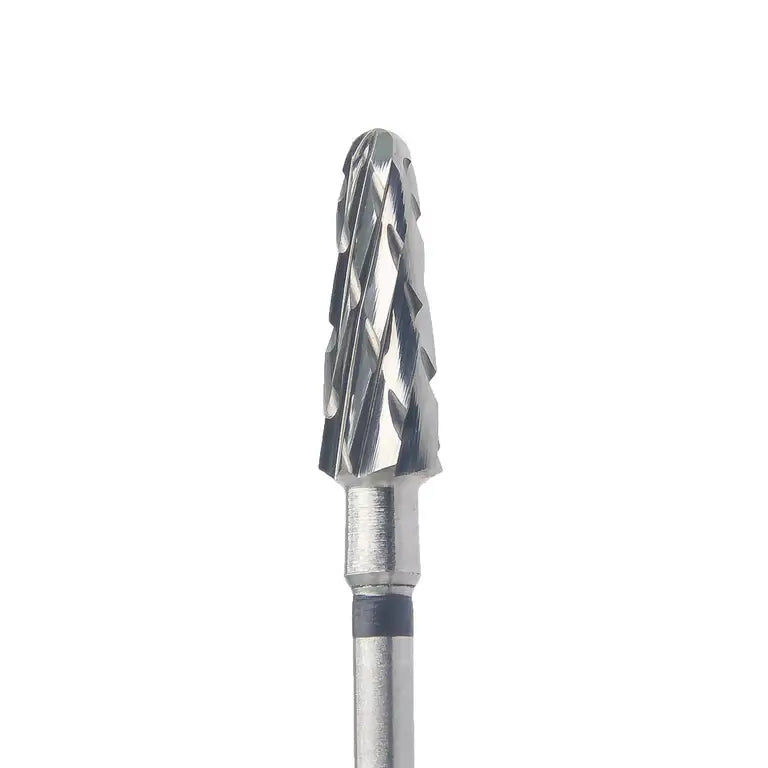 KMIZ Carbide Cone E-File Nail Drill Bit - Extra Coarse Grit (Black)