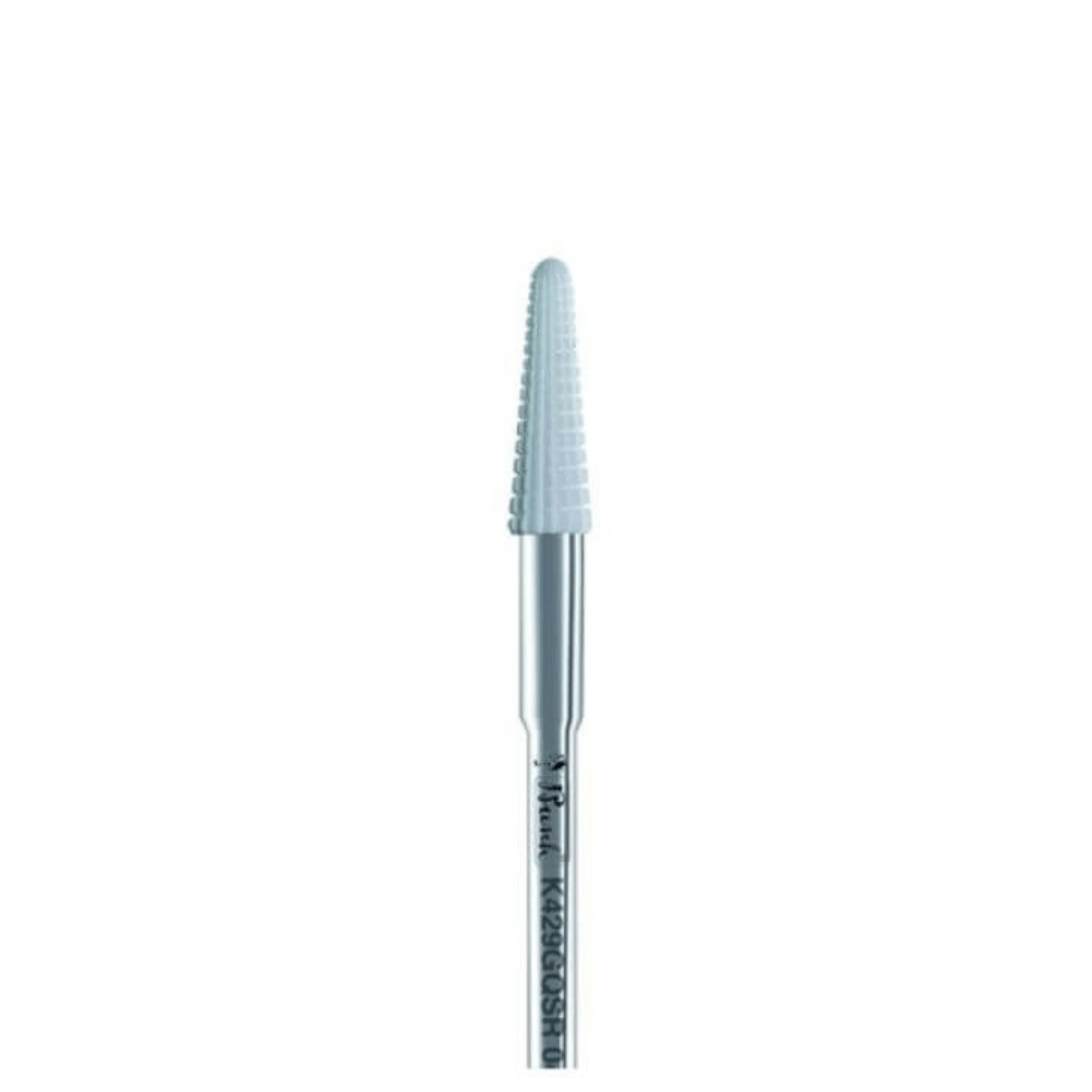 Busch Straight Cut Ceramic Cone Nail Bit - Coarse Grit 4.0mm