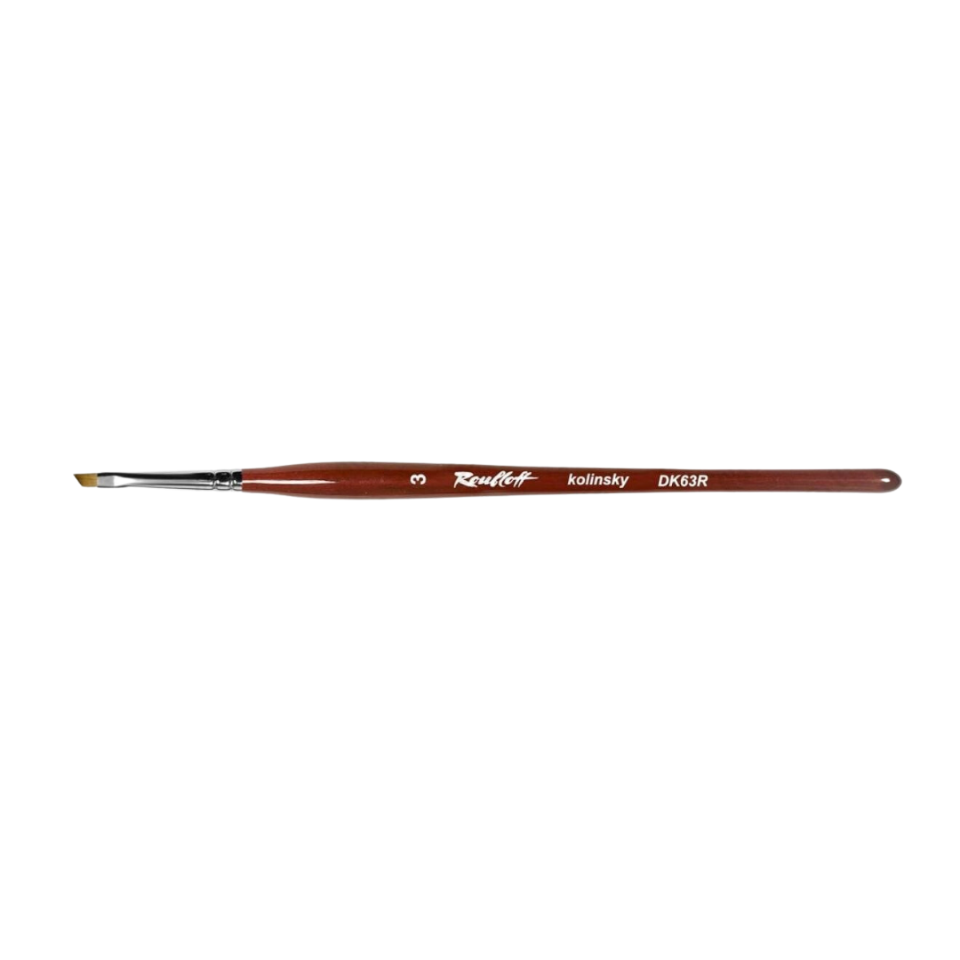 Roubloff DK63R Angular Kolinsky Brush