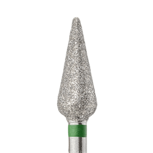 KMIZ Diamond Rounded Drop E-File Nail Drill Bit - Coarse Grit
