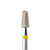 Cone E-File Nail Drill Bit - Fine Grit (Yellow)