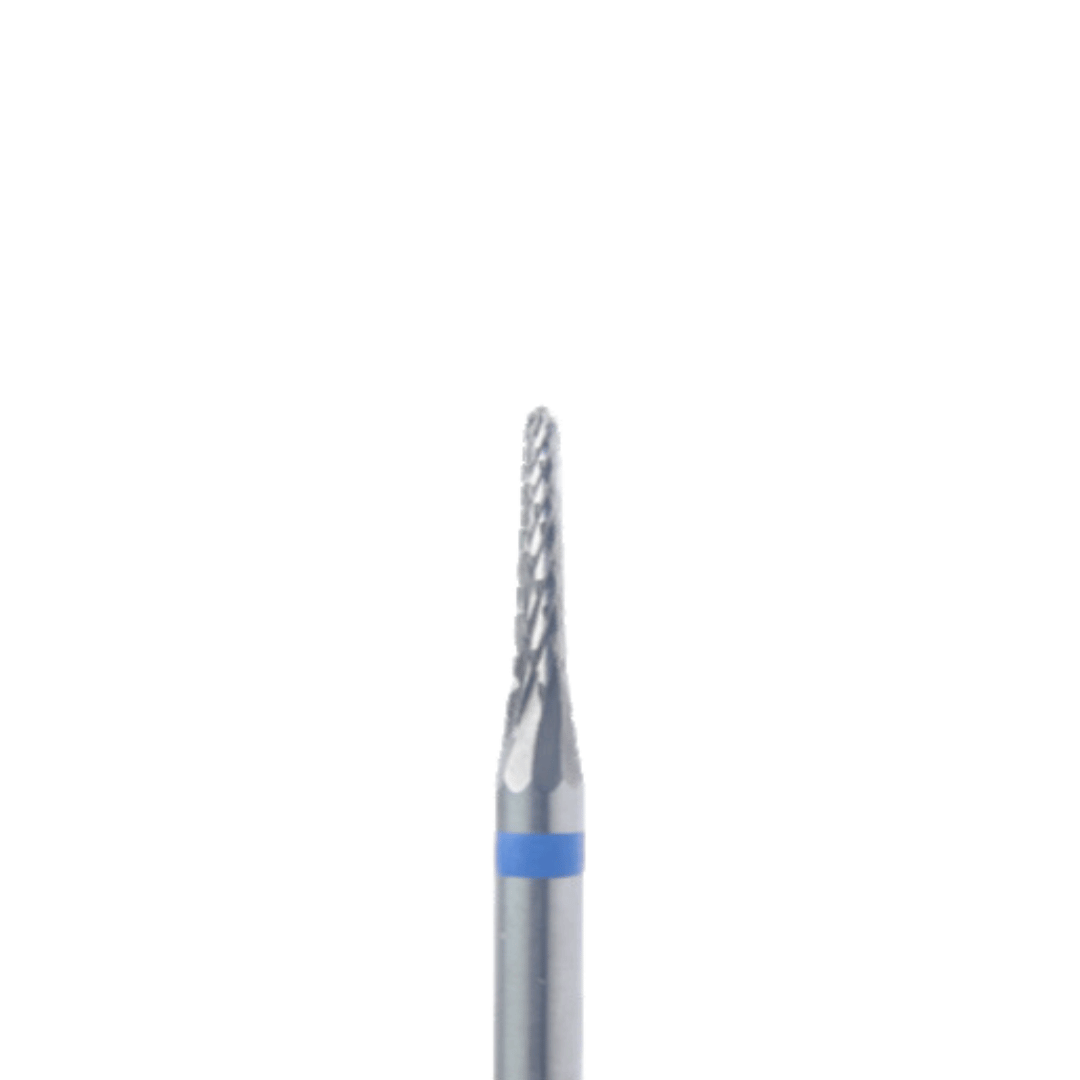 Carbide Long Corn Nail Drill Bit - Coarse Grit (Blue) 1.6mm