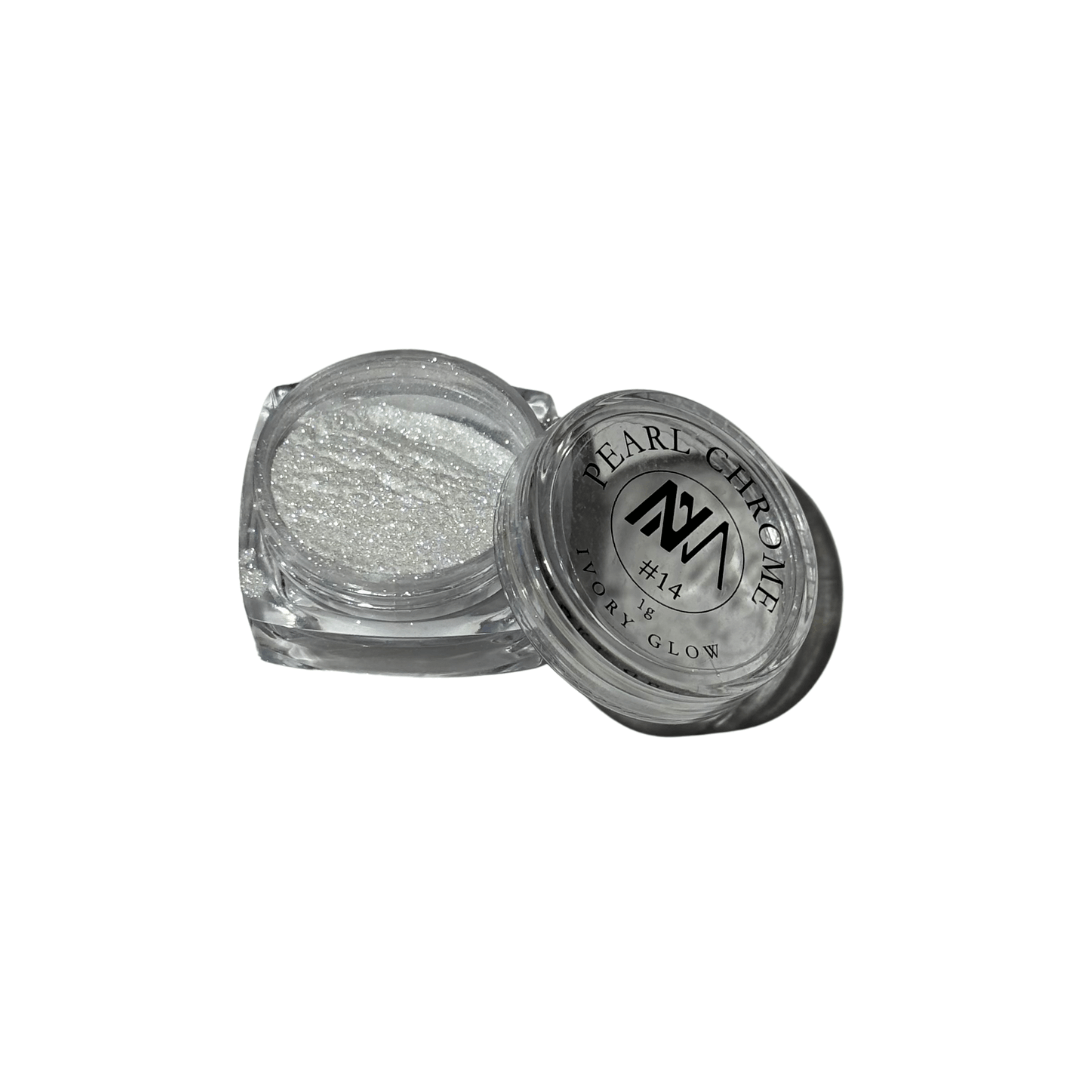 Nail Mart USA Chrome Powder - Ivory Glow