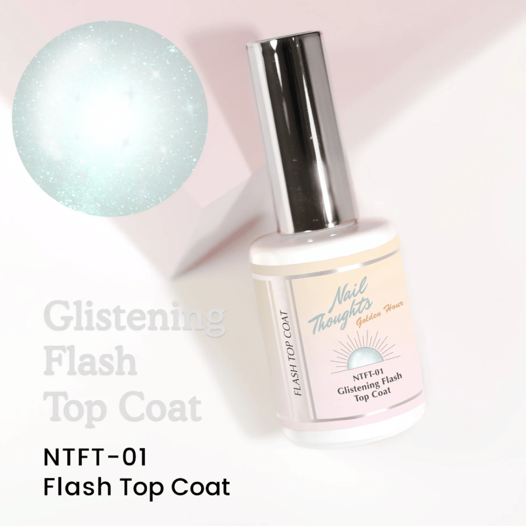 Nail Thoughts NTFT-01 Glistening Flash Top Coat