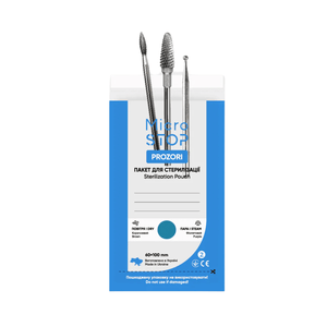 MicroStop PROzori  Sterilization Pouches Class 4 Indicator- 60x100 mm (100 Pcs)