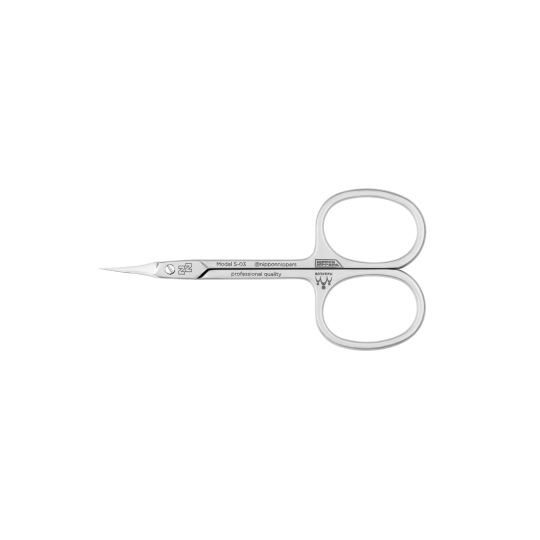 Nippon Nippers Cuticle Scissors- Model S-03L(Left-Handed)