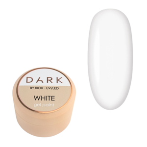 DARK White Gel Paint