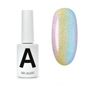 Adore Professional Satin Cat Eye Gel Polish - Gold Blue