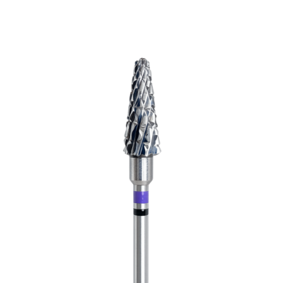 KMIZ Carbide Cone E-File Nail Drill Bit - Triple Cut 6.0mm