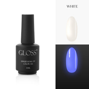 GLOSS Glow in the dark Gel Polish