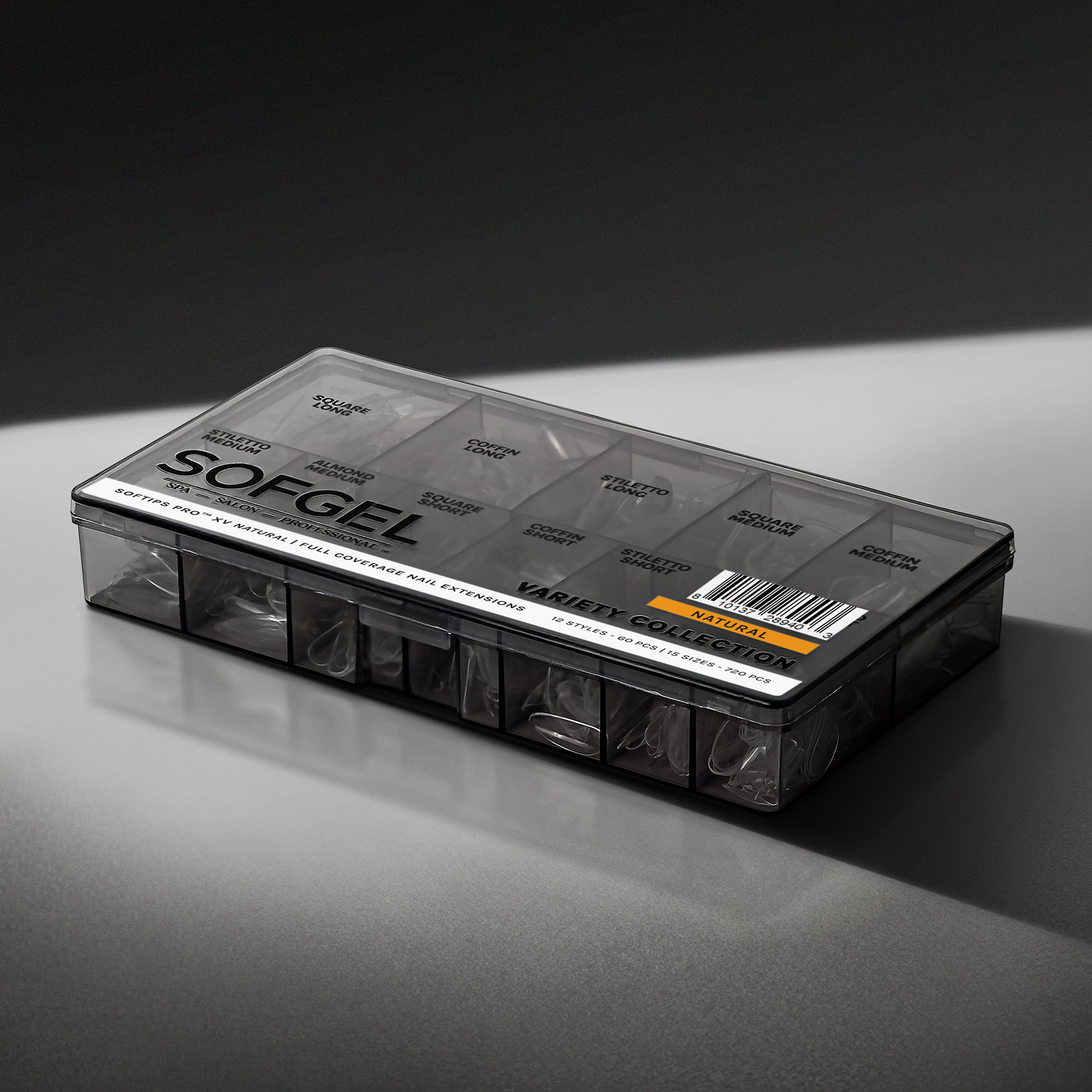 SOFGEL SOFTIPS PRO™ XV NATURAL - VARIETY COLLECTION