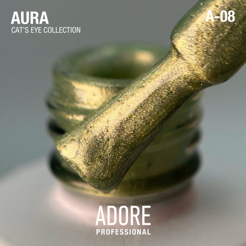 Adore Professional x Cultura Manicura Aura Cat Eye Gel Polish Herbal