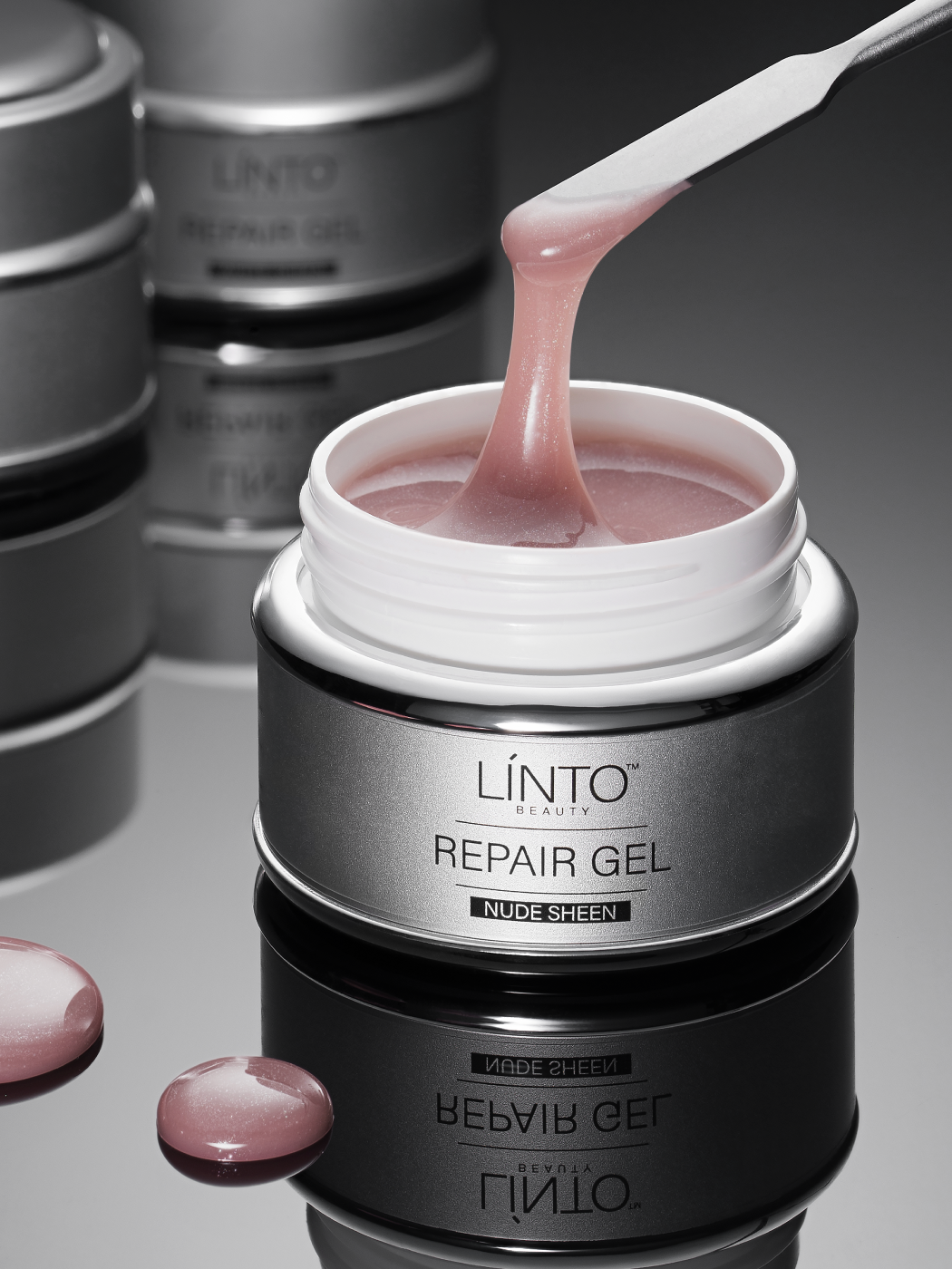LINTO BEAUTY REPAIR GEL NUDE SHEEN 15ml / 0,5fl oz