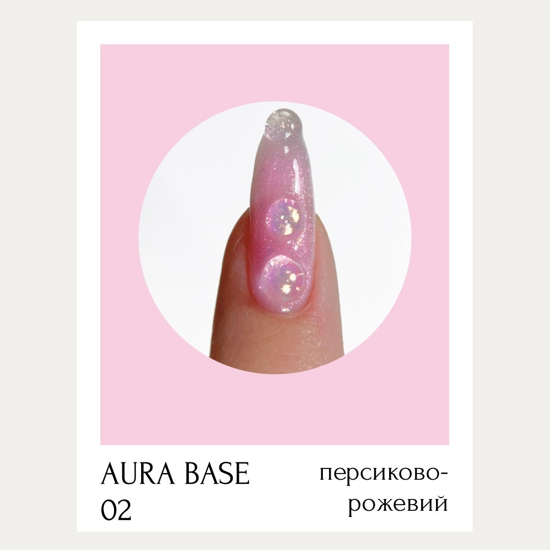 Adore Professional Aura Base #02- Peach Pink