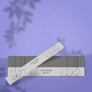 Staleks Straight Mineral Nail File EXPERT 20 - 180 Grit (25 PCS)