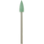 DARK SILICONE POLISHER #301, THIN BULLET, GREEN
