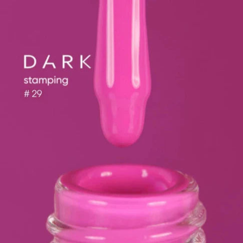 DARK Stamping Polish Pink #29, 10ml