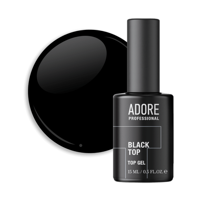 Adore Professional Black Top Coat