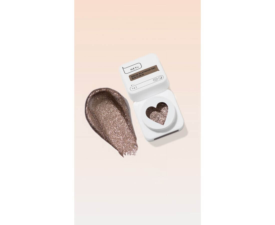 HEYLOVE (Hello) Solid Platinum Gel- Brown