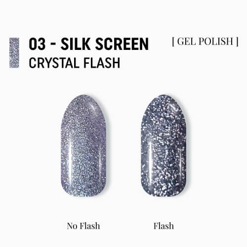 Adore Professional Crystal Flash Cat Eye Gel Polish- Lavender Purple