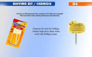 Medicool Chamois Buffing Wheel -D4- for Nails