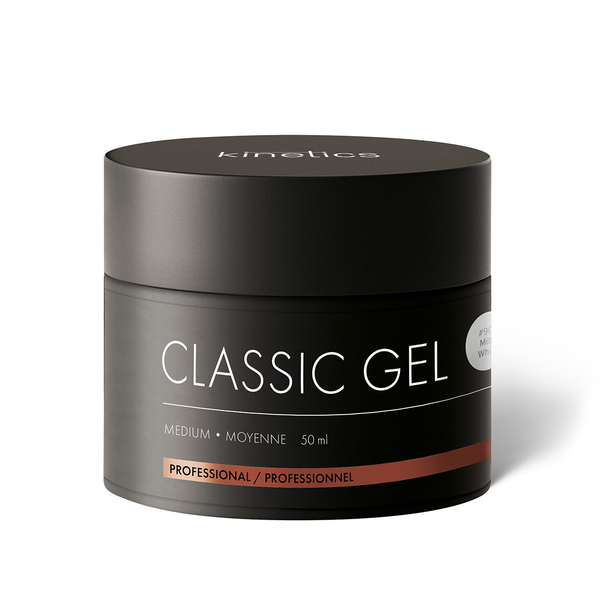 Kinetics CLASSIC GEL MEDIUM #906 MILKY WHITE 50ML