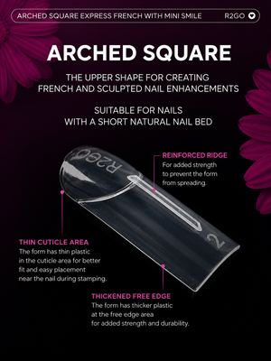 Dual Forms Ready2GO" by Maris.Kid - Arched Square Express French Mini Smile Upper Forms