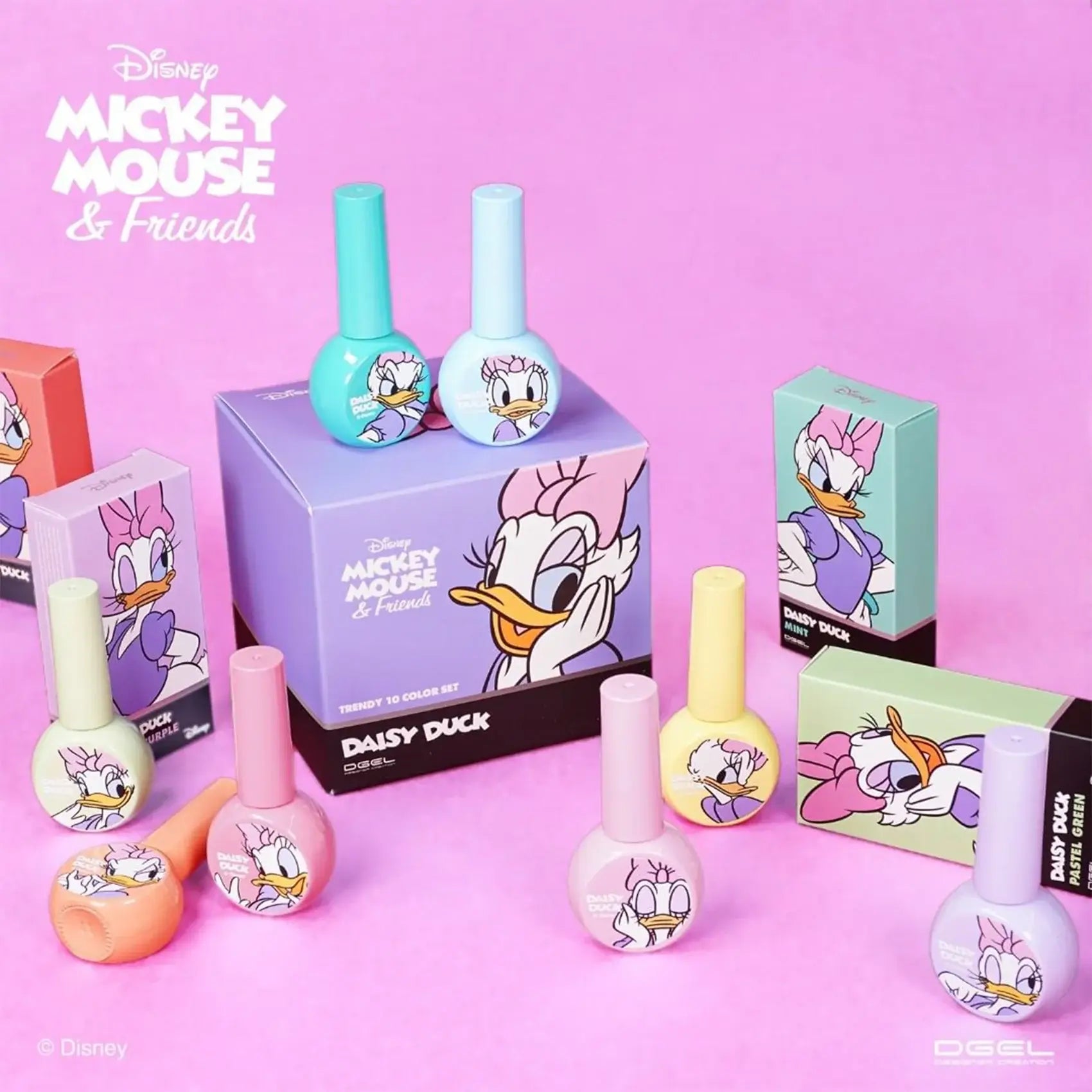 Dgel Disney Daisy Duck 10 Color Set