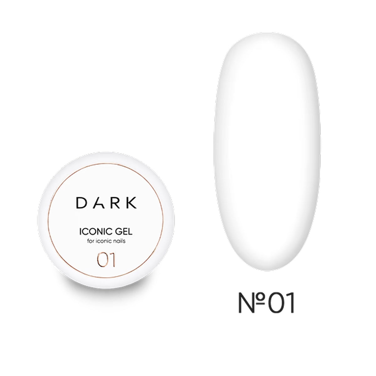 DARK - Iconic Gel #01, 15ml/30ml