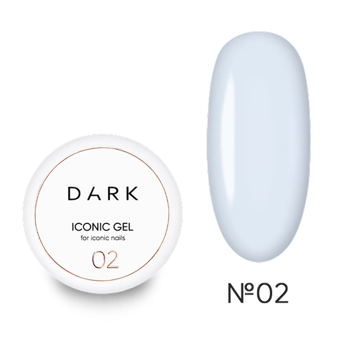 DARK - Iconic Gel #02, 15ml/30ml