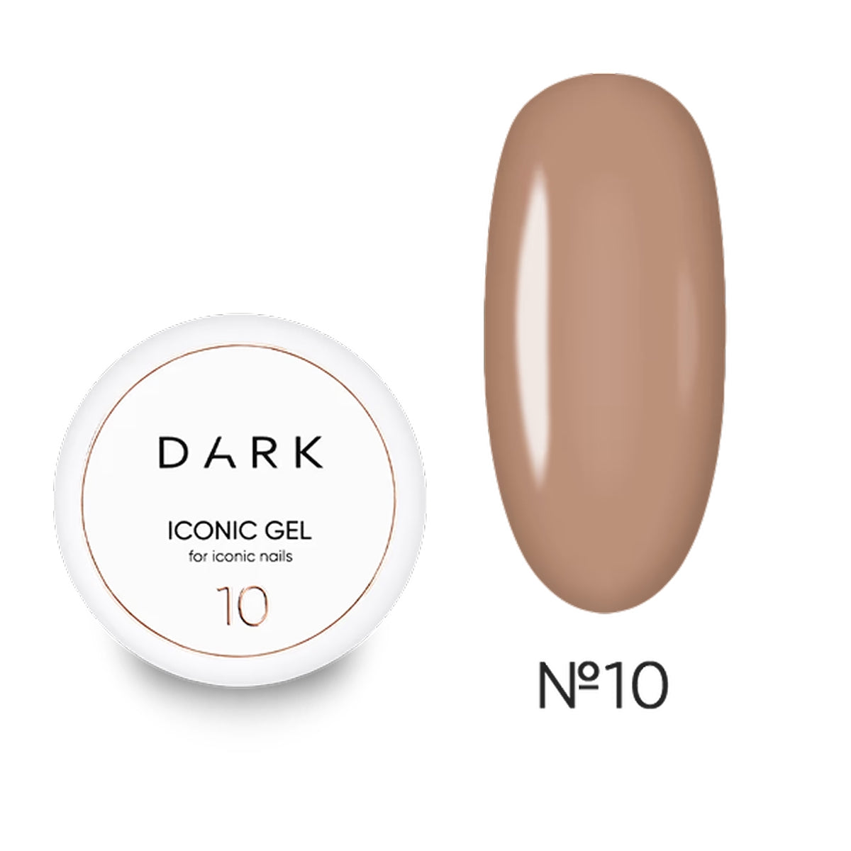 DARK - Iconic Gel #10, 15ml/30ml