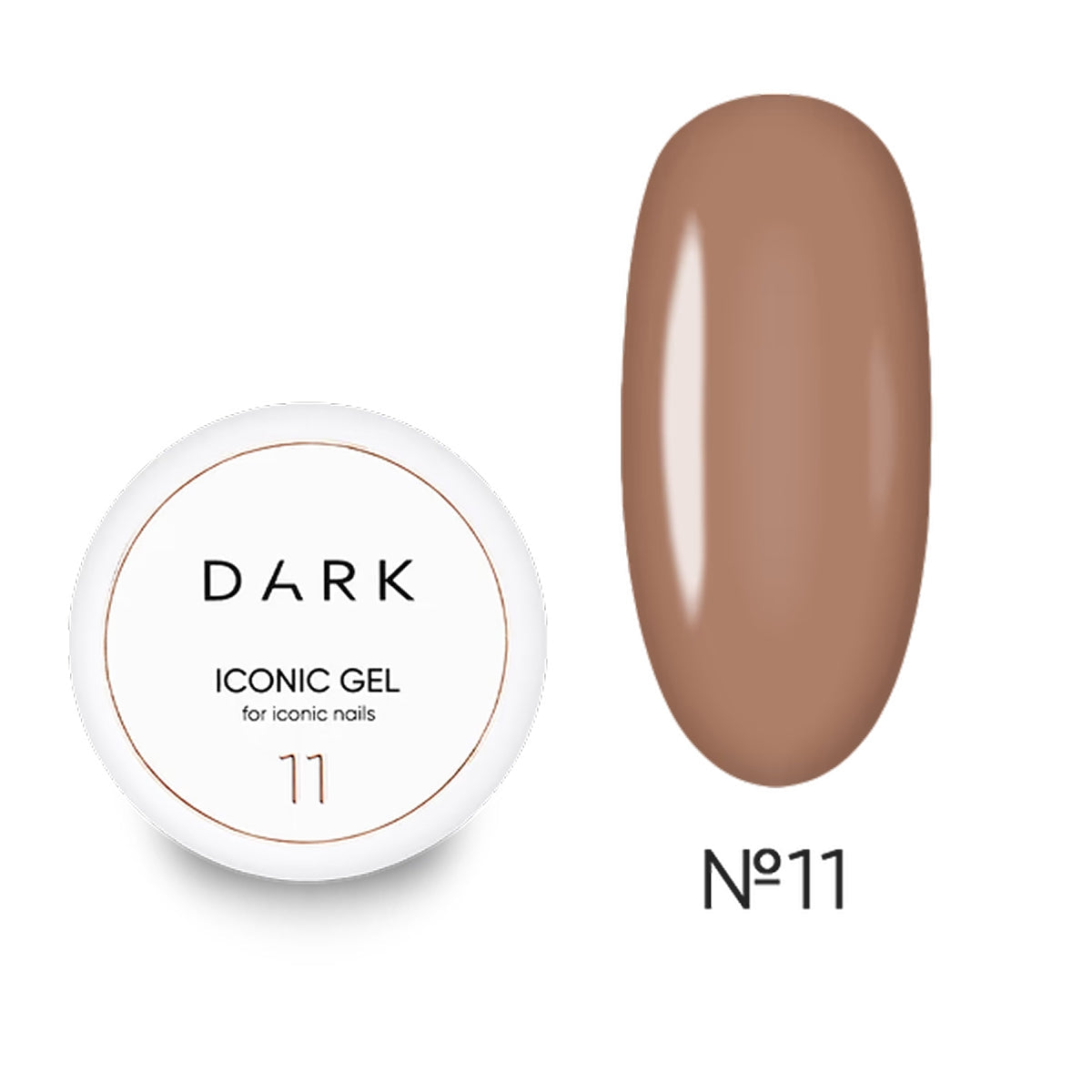 DARK - Iconic Gel #11, 15ml/30ml