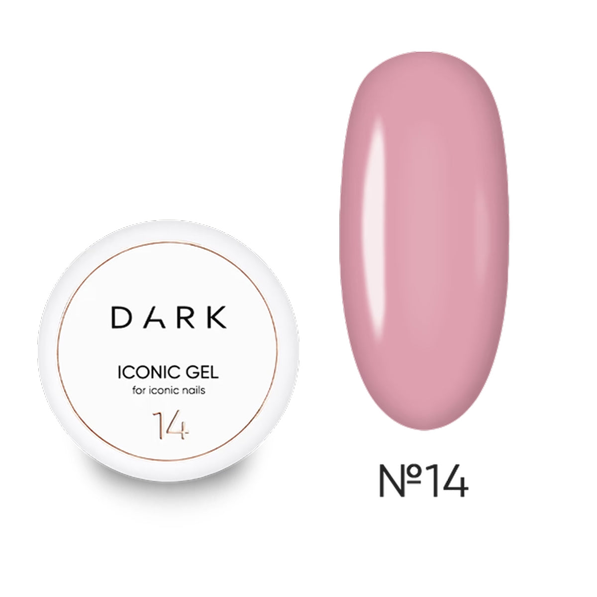 DARK - Iconic Gel #14, 15ml/30ml