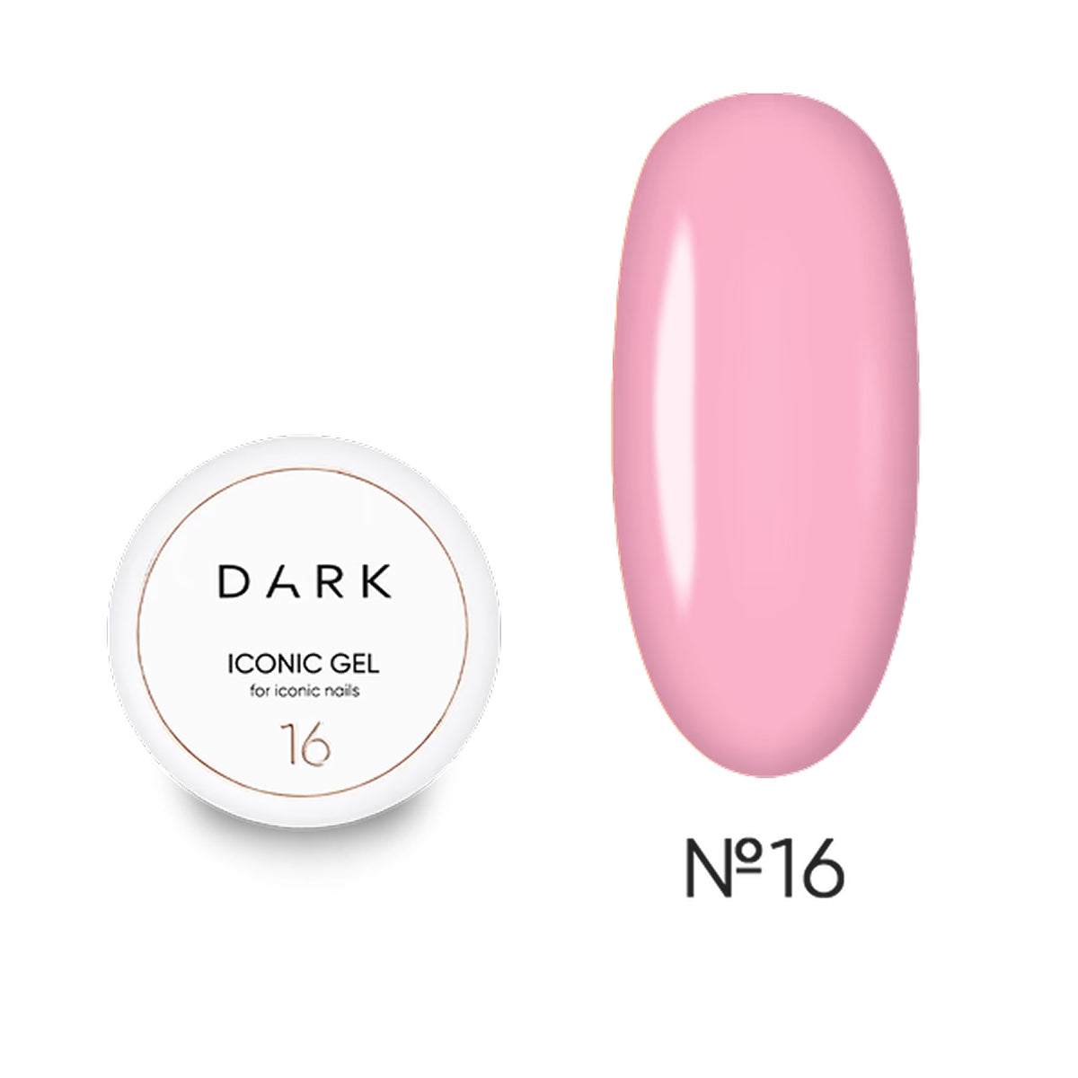 DARK - Iconic Gel #16, 15ml/30ml