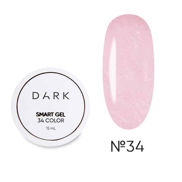 DARK - Smart Builder Gel  #34, 15ml