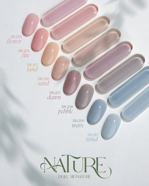 DGEL Signature Nature Collection - 8 PC Syrup Gel Polish Set