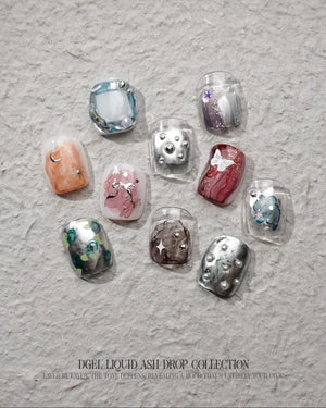 DGEL Ash Drop Color Liquid Collection- 10 PCS Collection